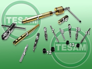 S0000502 - Tool for drilling a broken glow plug M8mm, M10mm without removing the head