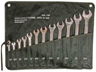 M31195 - Key Wrench flat, 1 / 4 &quot;-15/16&quot;, 12 pieces