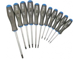 M37845 - T8 Torx Screwdriver - T40 with a hole, 11 pieces