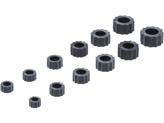 M31245 - Extractor Cap Set for damaged hexagon Nuts and Bolts | 12 pcs.