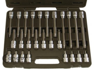 M5080 - Sockets spline M5-M14, 26 pcs