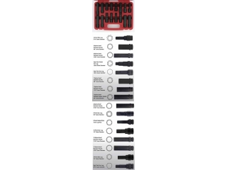 MHU42021 - 16 PIECE LOCKING LUG MASTER KEY SET