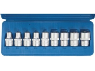 M1007 - Sockets Torx E10-E24, 9 pieces